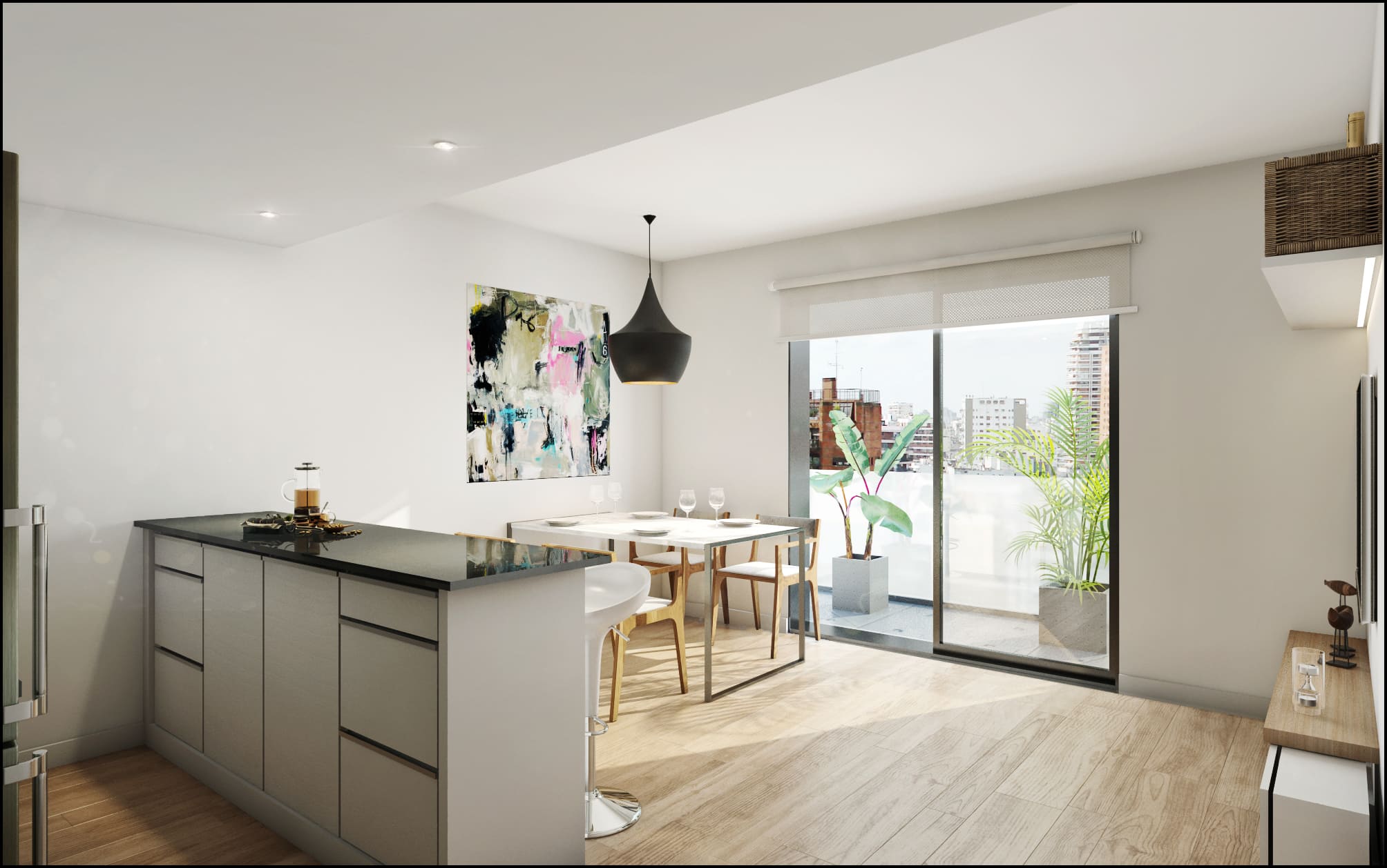 Interior unidad tipo 2